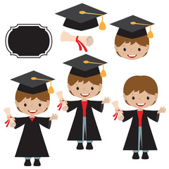Graduation vector illustration
