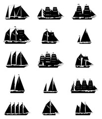 Sailing Ships Set