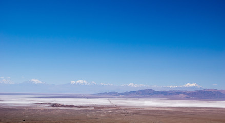 Fototapeta na wymiar Salar de Atacama in Chile