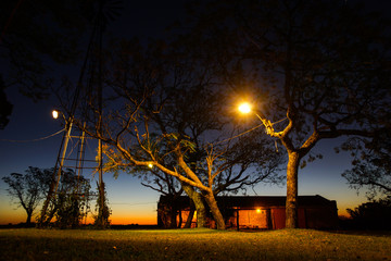 Sunset at Uruguan Ranch - Powered by Adobe