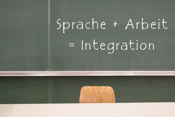 Sprache + Arbeit = Integration