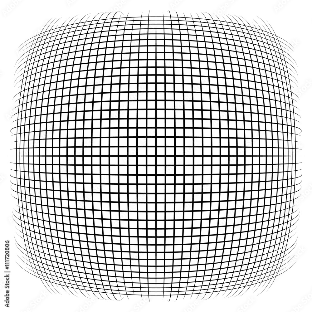 Aufkleber intersecting lines. grid, mesh pattern. abstract illustration.