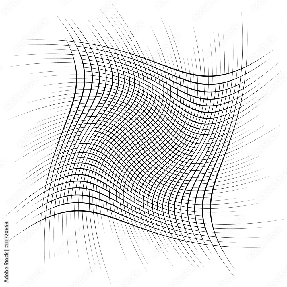 Poster intersecting lines. grid, mesh pattern. abstract illustration.