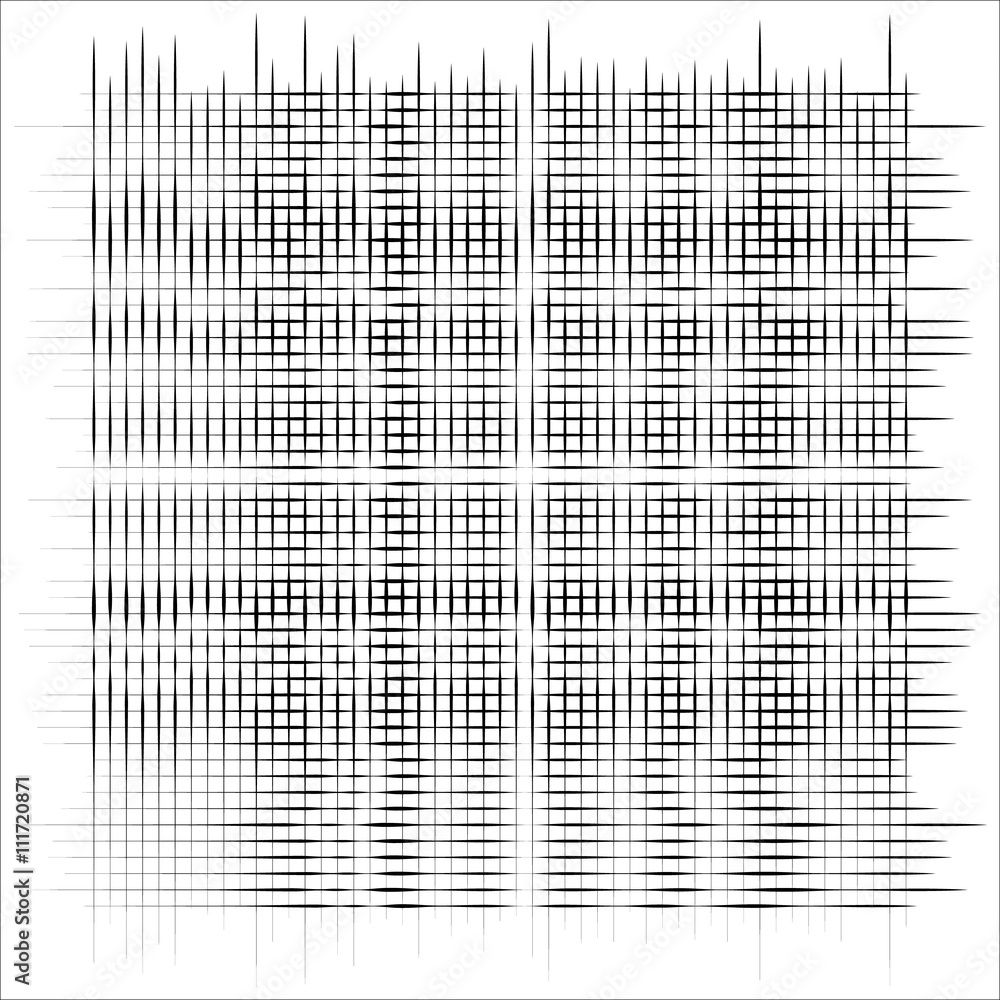Poster Intersecting lines. Grid, mesh pattern. Abstract illustration.