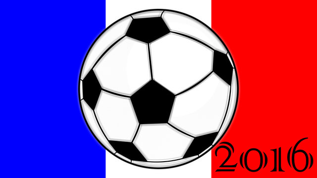 Fu&szlig;ball Frankreich Hintergrund 2016