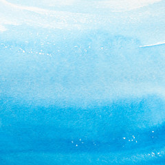Blue watercolor background - 111725823