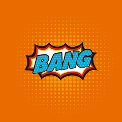 Isolated comic expression