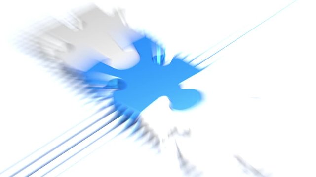 3 Pi&egrave;ces de puzzle s'imbriquant