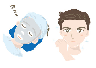 メンズエステ・フェイスパック02