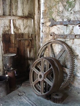 Engranes de Mina de Plata Real del Monte