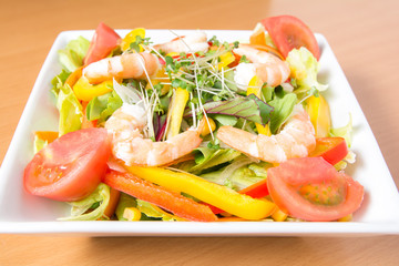 カラフルなサラダ