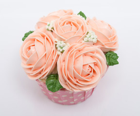 rose cupcake