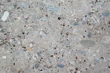 Betonschicht nach viele Jahren. Architektur