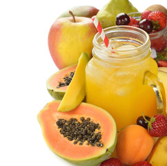 Refreshing fruit drink