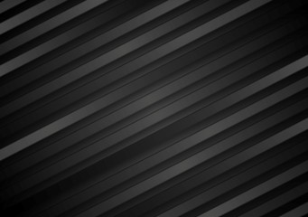 Obraz premium Abstract black diagonal stripes background