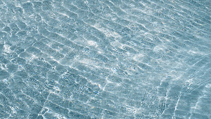 clear water with wave, island beach close up , summer theme background