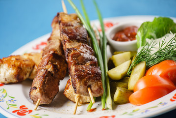 tasty kebabs