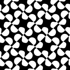 Seamless Curved Shape Pattern