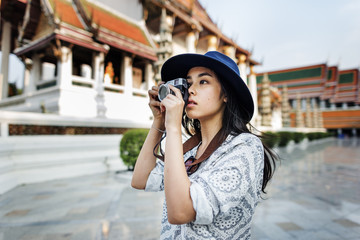 Camera Casual Asian Ethnicity Recreation City Concept