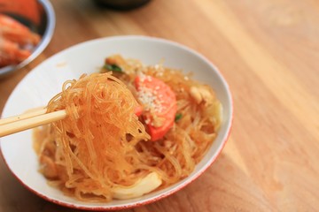 Korean noodles