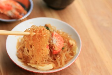 Korean noodles