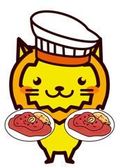 イタリア料理と動物シリーズ