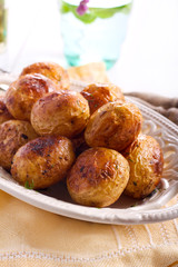 Roasted spicy new potatoes