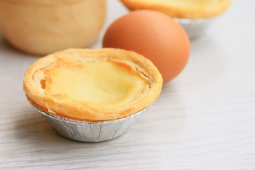 egg tart with tasty