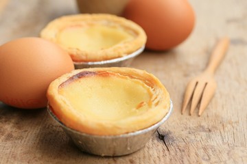 egg tart with tasty