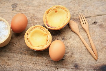 egg tart with tasty