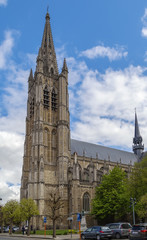 Fototapeta na wymiar St Martin's Cathedral, Ypres, Belgium