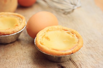 egg tart with tasty