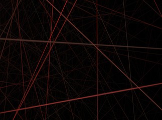 Red laser background