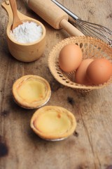 egg tart with tasty