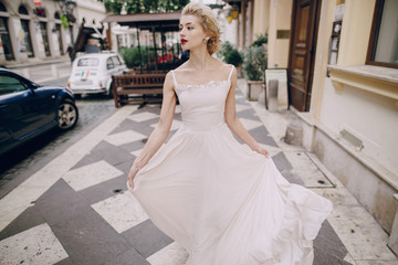 Obraz premium wedding day in Budapest