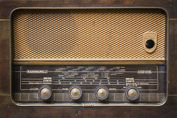 Italian vintage radio