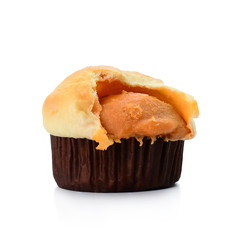 muffin isolated on white background