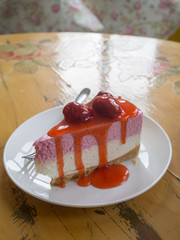 strawberry cheese pie