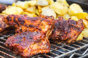 Meat and potatoes