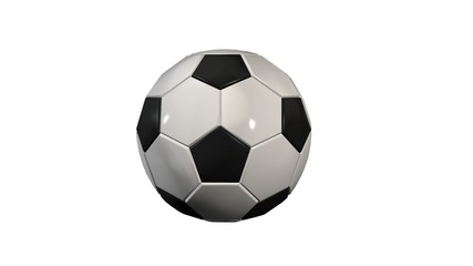 Soccer Ball isolated on white background