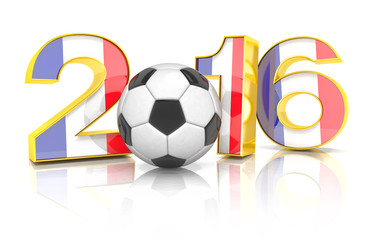 Obraz premium Fussball 2016 - Frankreich