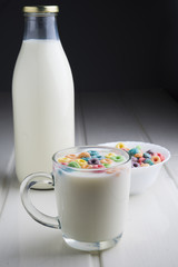 milk and cereals