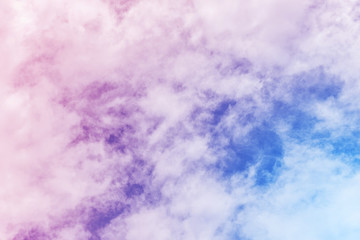 sun and cloud background with a pastel colored

