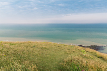 Popular Beachy Head Atlantic ocean coast, Wes Sussex, England, U