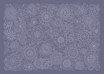 Floral card. Vector template corporate identity. Business artworks with watercolor splash. Background for web, printed media design. Banner, business card, flyer, invitation, greeting card, postcard.