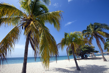 Ancon Beach in Trinidad City, Cuba