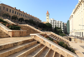 Downtown Beirut, open spaces