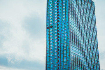 Obraz premium Office building on sky background.