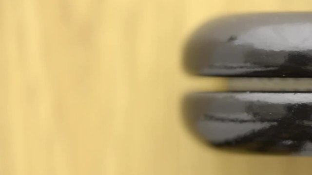 Yo yo in extreme close up