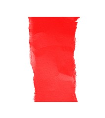rip red paper and white background with space for text